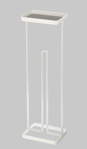 Zásobník na toaletný papier s poličkou YAMAZAKI Tower - biely