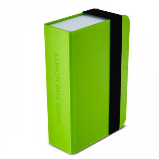 Desiatový box BLACK-BLUM Lunch Box Book, zelený