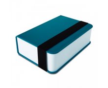 Desiatový box BLACK-BLUM Lunch Box Book, modrý