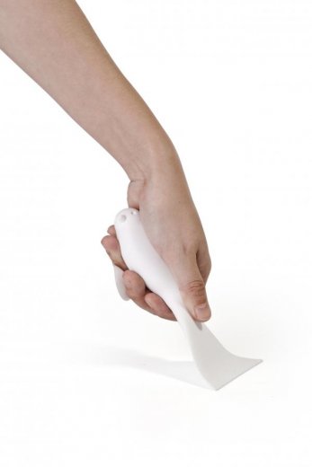 Stierka na sklo QUALY Sparrow Mirror Wiper - biela