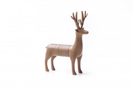 Sada magnetiek QUALY My Deer Magnetic - jeleň