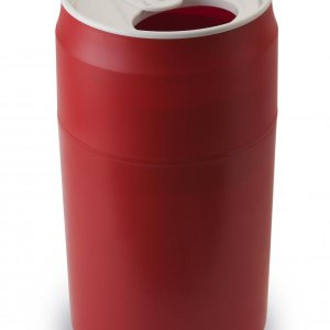 Odpadkový kôš QUALY Capsule Can - červený