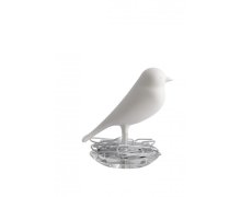 Miska na kancelárske spinky QUALY Nest Sparrow - biela