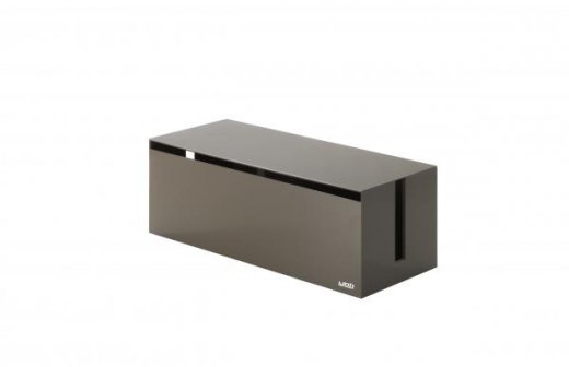 Box na nabíjačky YAMAZAKI Web Cable Box - hnedý