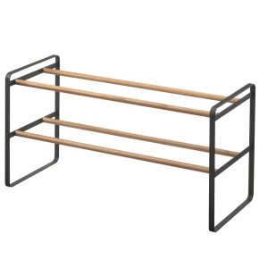 Stojan na topánky Yamazaki Shoe Rack 2 - čierny