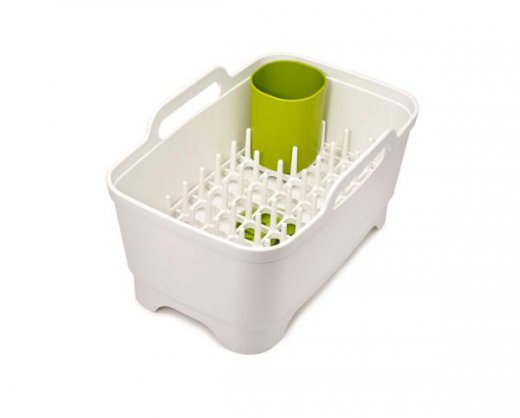 Umývacia nádoba s odkvapkávačom JOSEPH JOSEPH Wash&Drain™ Plus - biela