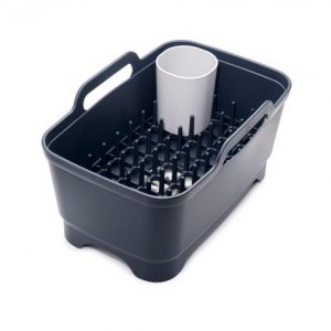 Umývacia nádoba s odkvapkávačom JOSEPH JOSEPH Wash&Drain™ Plus - šedá