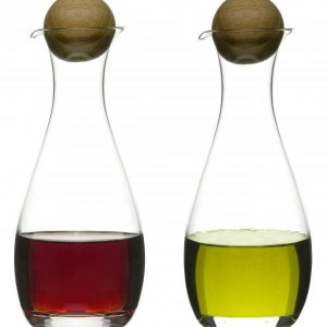 Sada olej & ocot SAGAFORM Oval Oak