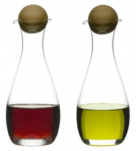 Sada olej & ocot SAGAFORM Oval Oak
