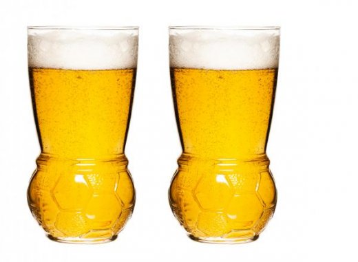 Poháre na pivo SAGAFORM Football Glass