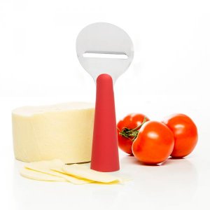 Plátkovač syra SAGAFORM Stand Cheeseslicer, červený