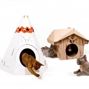 Teepee pre mačku SUCK UK Cat Playhouse
