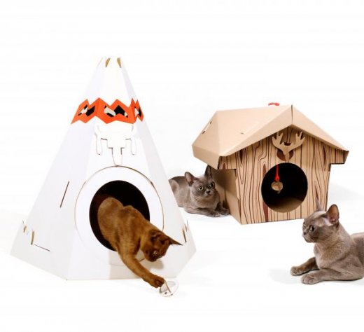 Teepee pre mačku SUCK UK Cat Playhouse