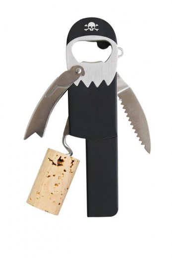 Multifunkčná vývrtka/otvarák SUCK UK Legless Corkscrew