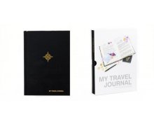 Cestovný denník SUCK UK My Travel Journal, čierny