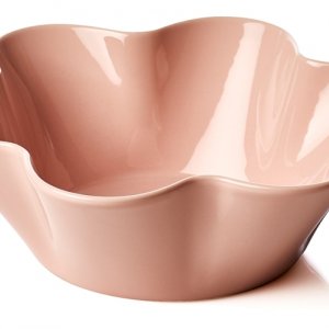 Porcelánová miska SAGAFORM Piccadilly kvet, ružová