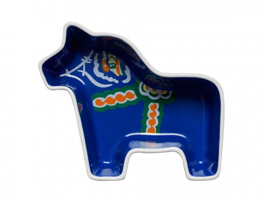 Servírovacia miska SAGAFORM Sweeden - Dala Horse, modrá