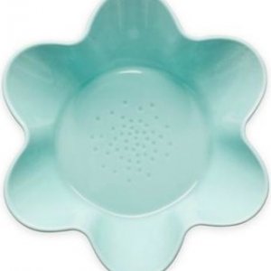 Porcelánová miska SAGAFORM Piccadilly kvet, tyrkysová