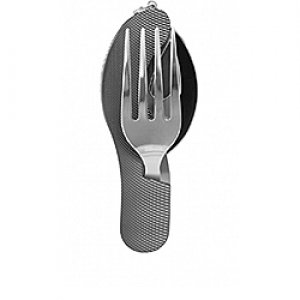 Kompaktný kempingový príbor INVOTIS Foldable Camping Cutlery