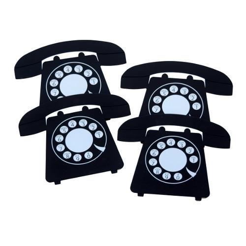 Podložky pod poháre INVOTIS Phone, 4ks