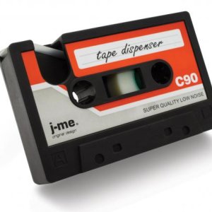 Stojan na lepiacu pásku J-ME Cassette, červený