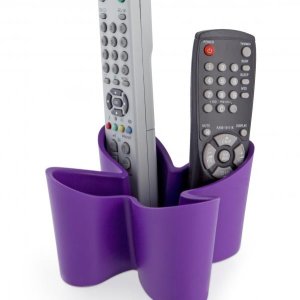 Stojan na diaľkové ovládače J-ME Cozy Remote Tidy - fialový