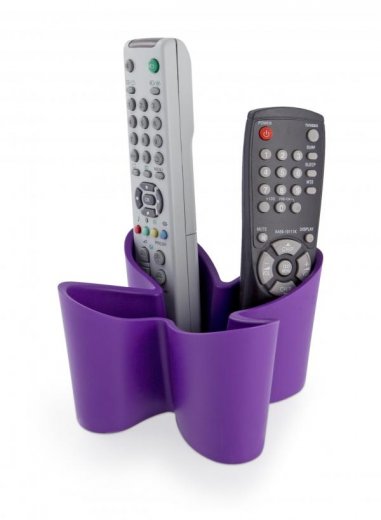 Stojan na diaľkové ovládače J-ME Cozy Remote Tidy - fialový