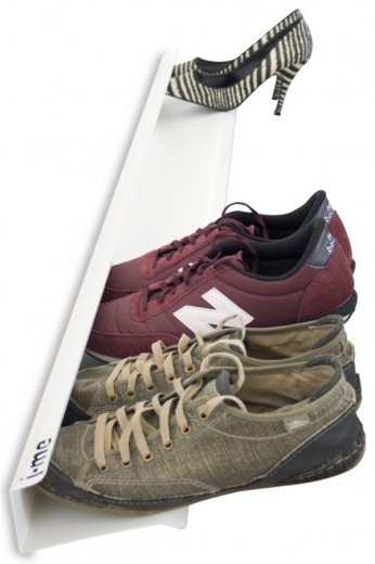 Polica na topánky J-ME Shoe Rack, 120cm, biela