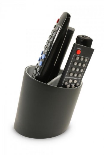 Stojan na diaľkové ovládače J-ME Tilt Remote Tidy, čierny/šedý