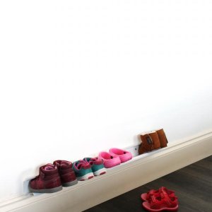 Polica na topánky J-ME Kid´s Shoe Rack, 70cm, biela