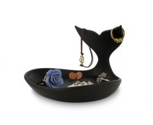 Miska na šperky J-ME Baby Whale Jewellery Dish, čierna