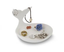 Miska na šperky J-ME Baby Whale Jewellery Dish, biela