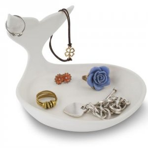 Miska na šperky J-ME Baby Whale Jewellery Dish, biela