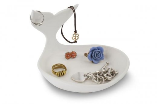 Miska na šperky J-ME Baby Whale Jewellery Dish, biela