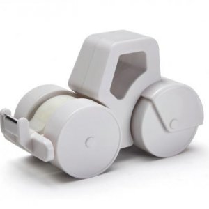 Stojan na lepiacu pásku PELEG DESIGN Rollertape, biely