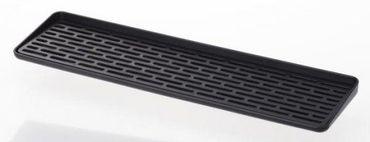 Odkvapkávacia podložka YAMAZAKI Slim, čierna