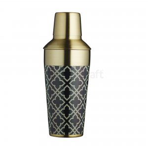 Koktailový shaker  v štýle Art Deco