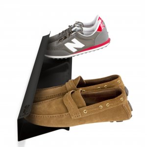 Polica na topánky J-ME Shoe Rack, 70 cm, čierna