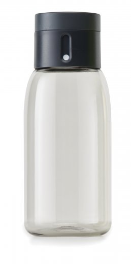 Fľaša s počítadlom JOSEPH JOSEPH Dot - 400 ml - šedá