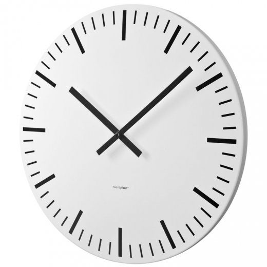 Hodiny BALVI White Station, 60cm, biele