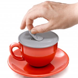 Silikónové viečko na šálku FRED Put a Lid on It