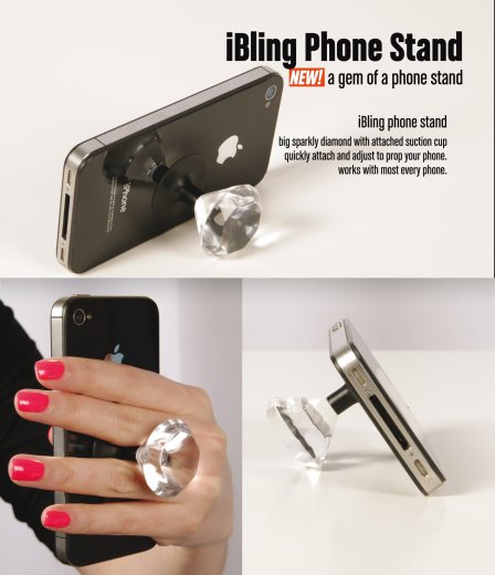 Stojan na telefón GAMA-GO iBling Ring