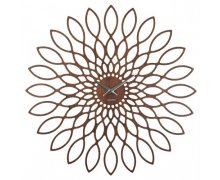 Hodiny KARLSSON Sunflower, 60cm, orech