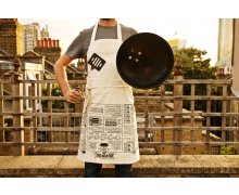 Zástera SUCK UK BBQ Apron Cooking Guide