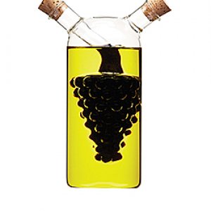 Karafa na olej a ocot dvojitá - hrozno, KITCHEN CRAFT Master Class 300/50ml.