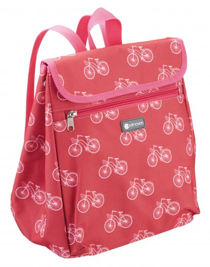 Červený termobatôžtek s bicyklami, 8l.  KITCHEN CRAFT Lunch