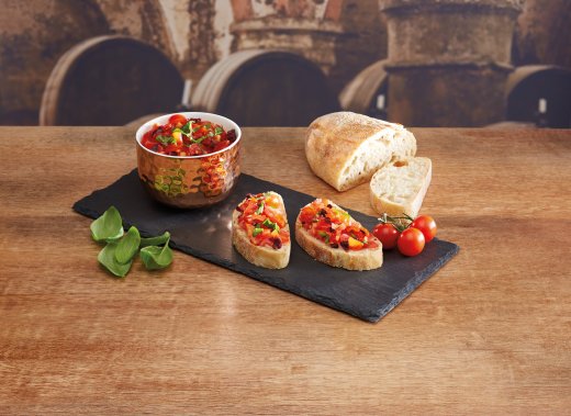 Dvojdielny servírovací set - bridlicová podložka (35x15 cm) s miskou KITCHEN CRAFT Artesa