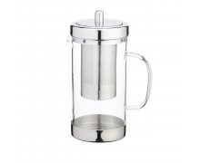 Čajová konvica (nerez-sklo) 1l.,  KITCHEN CRAFT Le´Xpress