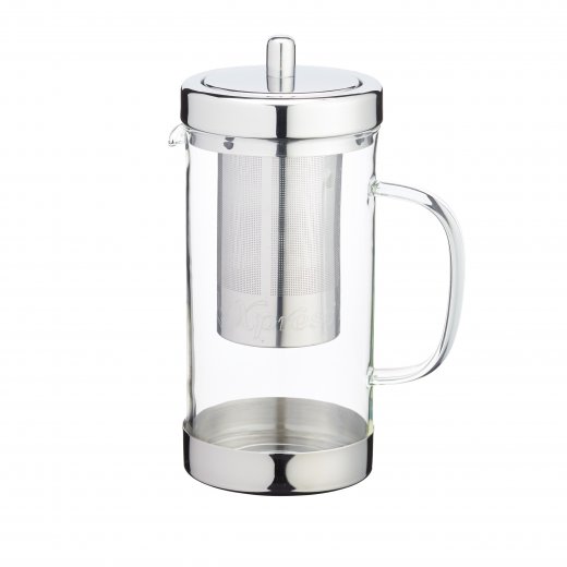 Čajová konvica (nerez-sklo) 1l.,  KITCHEN CRAFT Le´Xpress