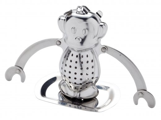 Čajové sitko - opička  KITCHEN CRAFT Le´Xpress  (nerez)